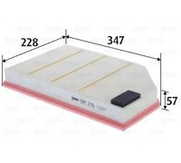 VALEO 585276 Filtro aria Filtri motore elevati proprietà di filtrazione, durevolezza, applicazione facile e precisa