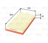 Filtro aria Cartuccia filtro 585322 VALEO per VOLVO JEEP