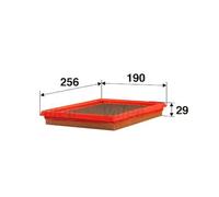 Filtro aria Cartuccia filtro 585329 VALEO per CHRYSLER PT CRUISER