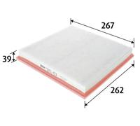 Filtro aria Cartuccia filtro 585413 VALEO per OPEL CHEVROLET VAUXHALL