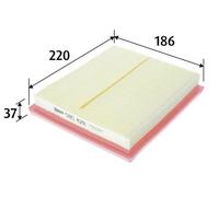 Filtro aria Cartuccia filtro 585428 VALEO per TOYOTA LEXUS