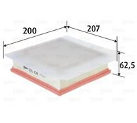 Filtro aria Cartuccia filtro 585438 VALEO per OPEL MERIVA B MPV / Space wagon