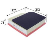 Filtro aria Cartuccia filtro 585444 VALEO per VOLVO S60 I V70 II XC90 I VAN