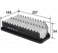Filtro aria Cartuccia filtro 585462 VALEO per KIA HYUNDAI