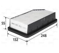 Filtro aria Cartuccia filtro 585463 VALEO per KIA RIO III RIO III Tre volumi