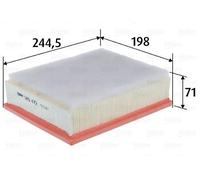 Filtro aria Cartuccia filtro 585472 VALEO per LAND ROVER DEFENDER Pick Up