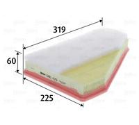 Valeo Filtro aria 585479, elevata filtrazione, durevole, per Chrysler PT Cruiser