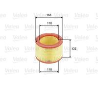 Filtro aria Cartuccia filtro 585600 VALEO per CITROËN PEUGEOT TALBOT LADA