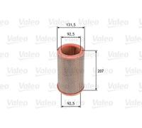 Filtro aria Cartuccia filtro 585629 VALEO per MERCEDES-BENZ MITSUBISHI RENAULT