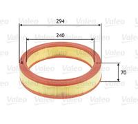 Filtro aria Cartuccia filtro 585633 VALEO per LANCIA FIAT ZASTAVA
