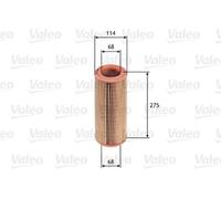 Filtro aria Cartuccia filtro 585634 VALEO per FIAT LANCIA