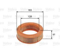 Filtro aria Cartuccia filtro 585656 VALEO per FORD TRIUMPH