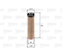 Filtro aria Cartuccia filtro 585670 VALEO per MERCEDES-BENZ CLASSE E T-Model