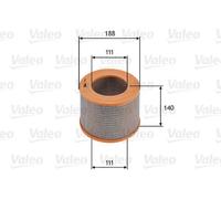 Filtro aria Cartuccia filtro 585685 VALEO per TOYOTA VW