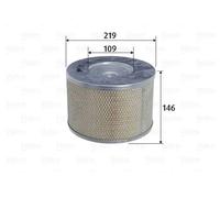 Filtro aria Cartuccia filtro 585756 VALEO per TOYOTA LAND CRUISER 90