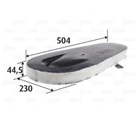 Filtro aria Cartuccia filtro 585803 VALEO per BMW 7 5 5 Gran Turismo 5 Touring