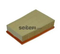 Filtro aria Cartuccia filtro A1317 PURFLUX per NISSAN RENAULT