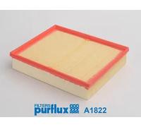 Filtro aria Cartuccia filtro A1822 PURFLUX per MERCEDES-BENZ NISSAN RENAULT