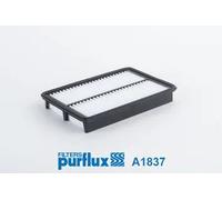 Filtro aria Cartuccia filtro A1837 PURFLUX per HYUNDAI H-1 Cargo H-1 Travel