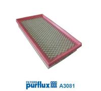 Filtro aria Cartuccia filtro A3081 PURFLUX per ROLLS-ROYCE BMW