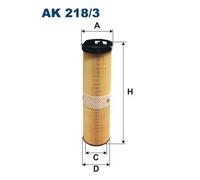 Filtro aria Cartuccia filtro AK 218/3 FILTRON per MERCEDES-BENZ CLASSE S