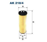 Filtro aria Cartuccia filtro AK 218/4 FILTRON per MERCEDES-BENZ CLASSE C CLK