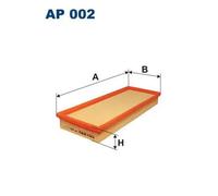 Filtro aria Cartuccia filtro AP 002 FILTRON per FORD VW PININFARINA JEEP FIAT