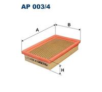Filtro aria Cartuccia filtro AP 003/4 FILTRON per CHRYSLER PLYMOUTH