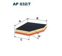 Filtro aria Cartuccia filtro AP 032/7 FILTRON per BMW ALPINA