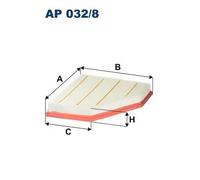 Filtro aria FILTRON AP 032/8