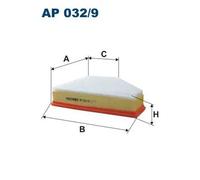 Filtron Filtro dell' aria, AP032/9