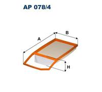 Filtro aria Cartuccia filtro AP 078/4 FILTRON per FIAT PEUGEOT OPEL CITROËN