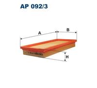 Filtro aria Cartuccia filtro AP 092/3 FILTRON per FIAT LANCIA ALFA ROMEO