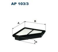Filtro aria FILTRON AP103/3