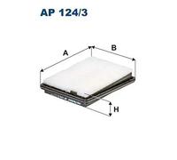 Filtro aria Cartuccia filtro AP 124/3 FILTRON per RENAULT NISSAN