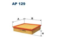 Filtro aria Cartuccia filtro AP 129 FILTRON per OPEL OMEGA B OMEGA B Familiare