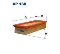 Filtro aria Cartuccia filtro AP 138 FILTRON per ROVER MG