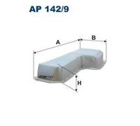 Filtro aria FILTRON AP142/9