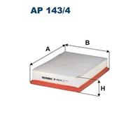 Filtro aria Cartuccia filtro AP 143/4 FILTRON per TOYOTA AVENSIS Tre volumi