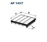 Filtro aria FILTRON AP143/7