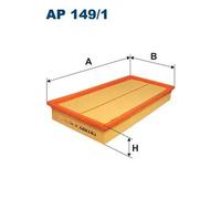 Filtro aria Cartuccia filtro AP 149/1 FILTRON per AUDI SKODA VW SEAT