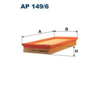 Filtro aria FILTRON AP149/6