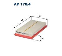 Filtro aria Cartuccia filtro AP 178/4 FILTRON per TOYOTA LEXUS SUZUKI