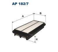 Filtro aria Cartuccia filtro AP 182/7 FILTRON per KIA PICANTO I