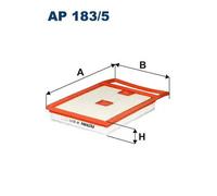 Filtro aria Cartuccia filtro AP 183/5 FILTRON per VW AUDI SKODA SEAT