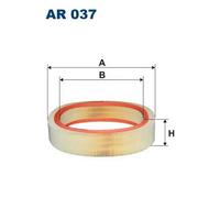 Filtro aria Cartuccia filtro AR 037 FILTRON per MERCEDES-BENZ 124 T-Model SL