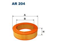 Filtro aria Cartuccia filtro AR 204 FILTRON per MERCEDES-BENZ 123 Tre volumi