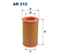 Filtro aria Cartuccia filtro AR 212 FILTRON per SKODA 105,120 1000MB 1100MB 110