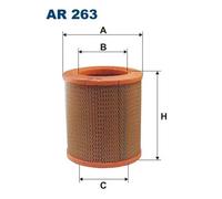 Filtro aria Cartuccia filtro AR 263 FILTRON per FIAT PEUGEOT CITROËN ALFA ROMEO