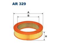 Filtro aria Cartuccia filtro AR 329 FILTRON per MITSUBISHI HYUNDAI